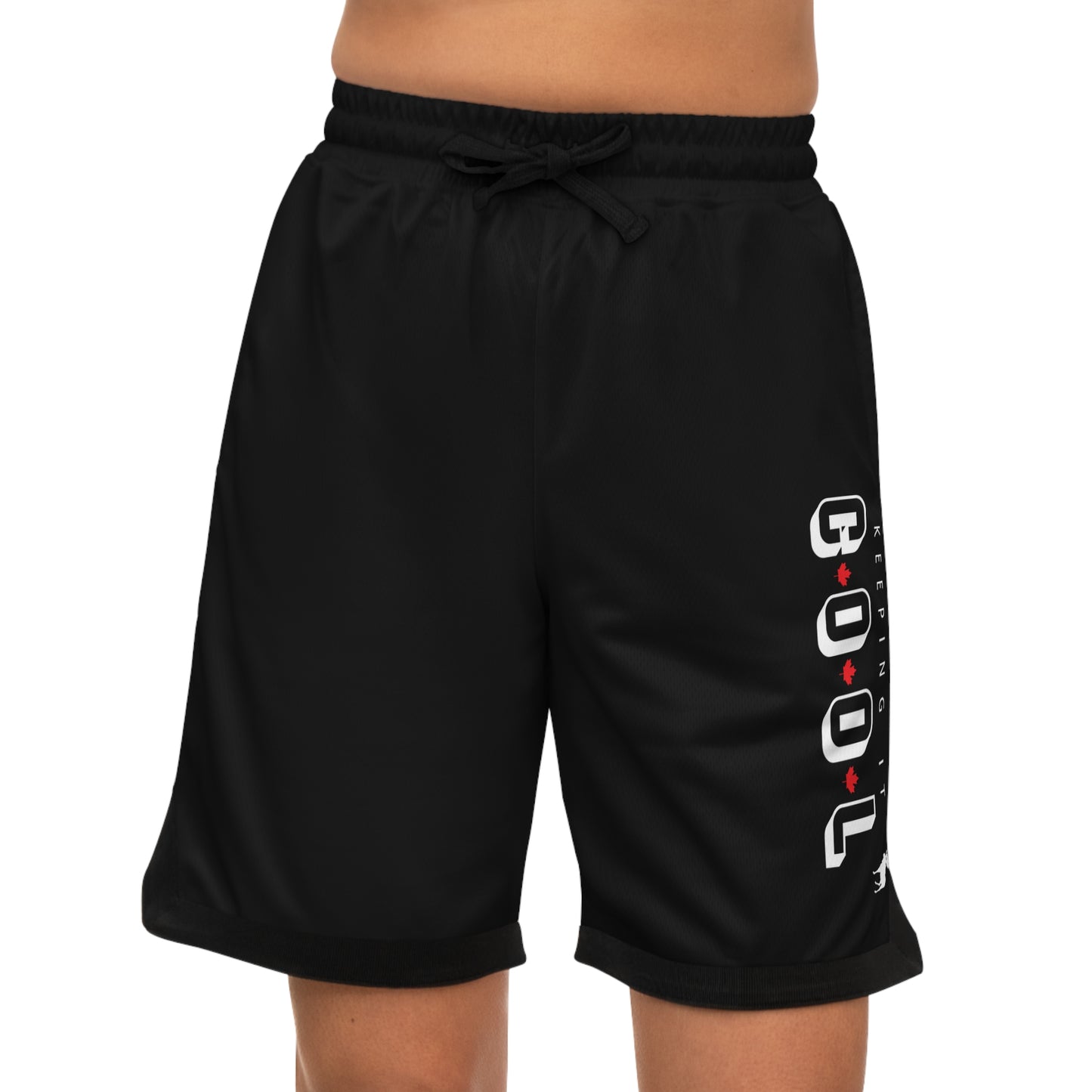Keeping It Cool Basketball Shorts: Move steady. Play calm. Stay cool.